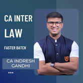 CA Inter Law | Fastrack Batch by CA Indresh Gandhi | For Jan 26 Exams